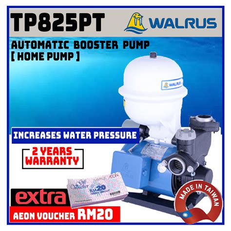 walrus automatic booster pump